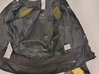 Chaqueta Moto Held Negra Malla