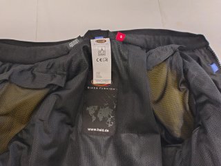 Chaqueta Moto Held Negra Malla