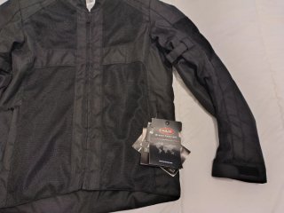 Chaqueta Moto Held Negra Malla