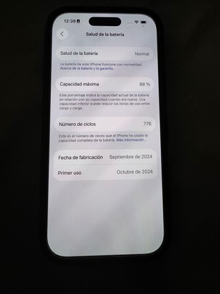 iPhone 16 Pro 128GB Negro