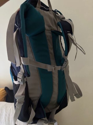 Mochila Arpenaz Quechua 40L Azul/Verde