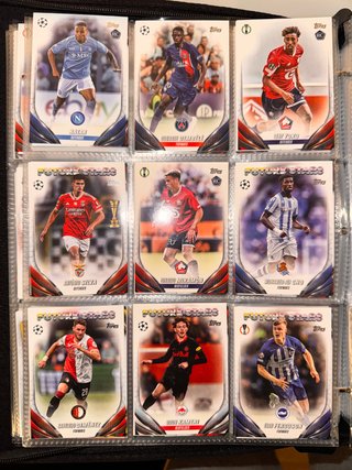 9 carte Topps come foto