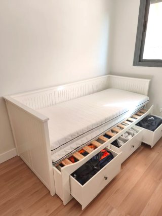 Cama Nido Ikea 200x80cm con 3 Cajones