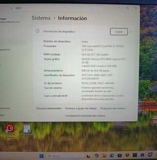 Portátil Gaming Acer Nitro V 15