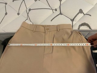 Traje beige