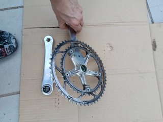Bielas y Platos Shimano Dura-Ace 7700 Octalink