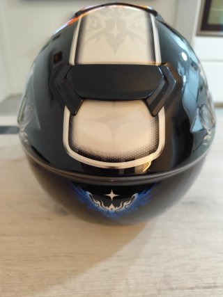 Casco Shoei Integral Negro/Blanco. Talla L/XL.