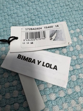 Anillo Bimba y Lola Azul y Dorado