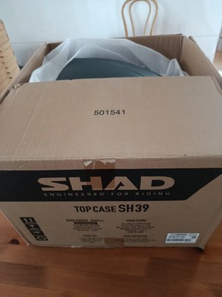Cofre Moto Shad SH39 Negro
