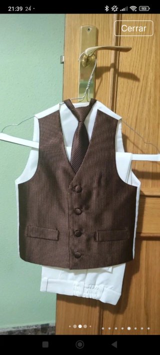 Traje de Comunión Beige Niño