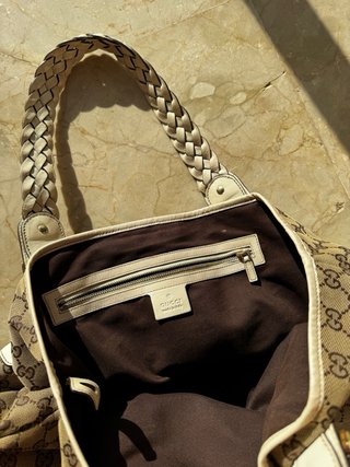 Bolso Gucci GG Canvas Original Beige/Marrón