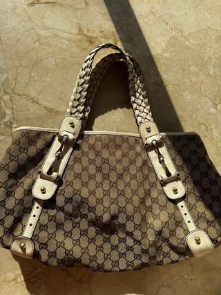 Bolso Gucci GG Canvas Original Beige/Marrón