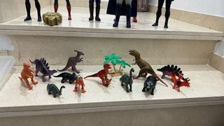 Lote de Figuras de Dinosaurios