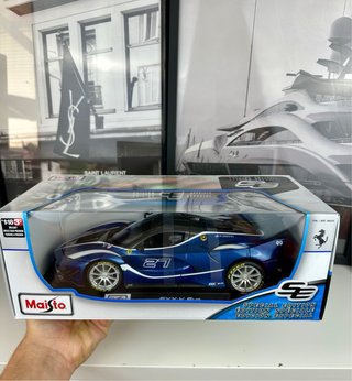 Ferrari FXX K Evo Azul Modelo Colección
