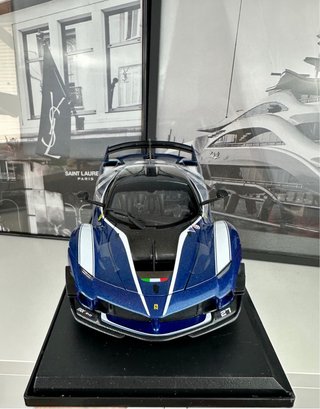Ferrari FXX K Evo Azul Modelo Colección