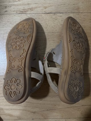 Sandalias ZAPSHOP Talla 38 con Abalorios