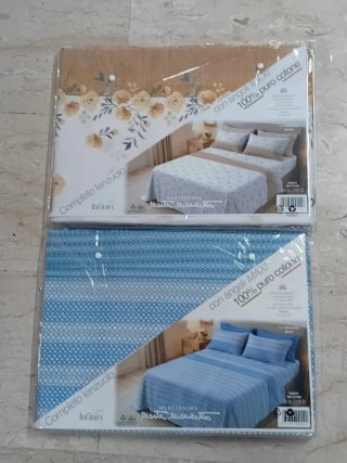 Completo Lenzuola Martissima 100% Cotone