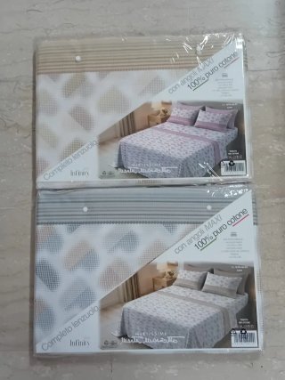 Completo Lenzuola Martissima 100% Cotone