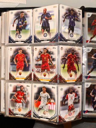 9 carte calcio Topps