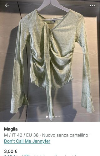 Maglia Don't Call Me Jennyfer verde M