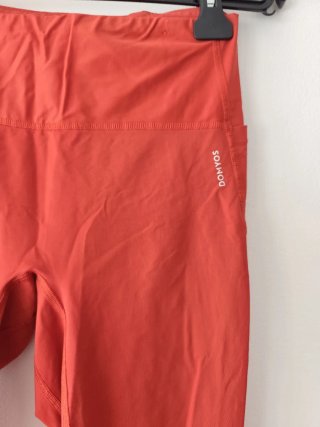 Leggings naranja Domyos talla S