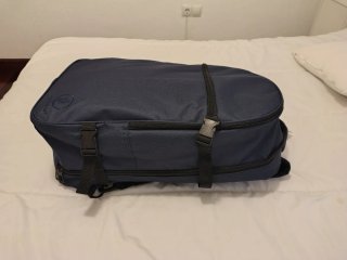 Maleta de cabina azul