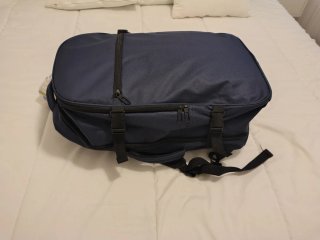 Maleta de cabina azul