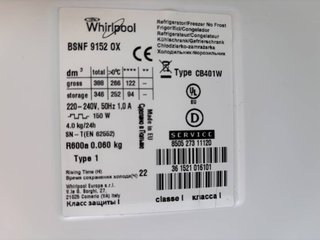 FRIGORIFICO COMBI WHIRPOOL
