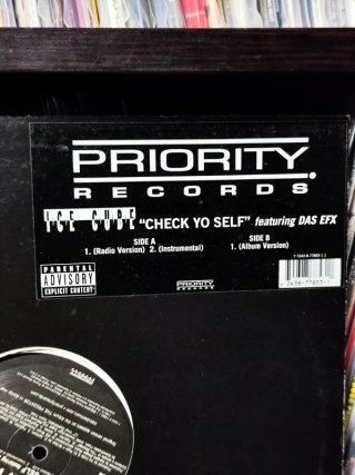 Vinilo Rap Ice Cube - Check Yo'Self 12" 1993