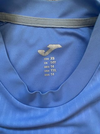 Camiseta deportiva Joma azul talla 12