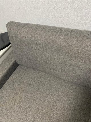 Sofá Cama Gris Tela