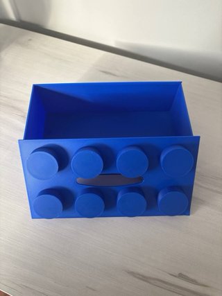Caja pañuelos estilo bloque LEGO grande