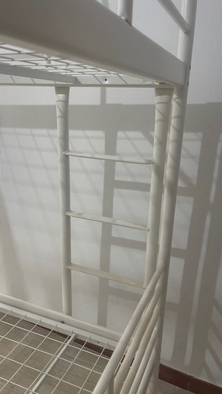 Cama Litera Metálica Blanca