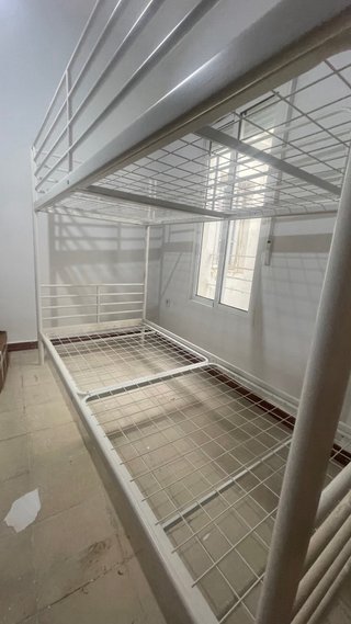 Cama Litera Metálica Blanca