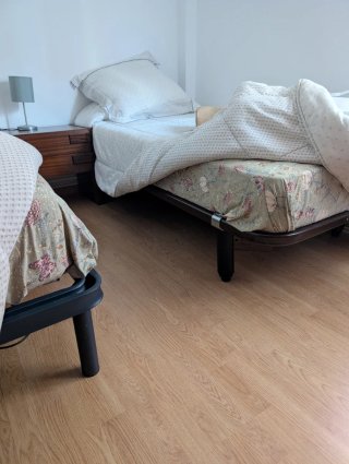 2 Somieres 90cm Madera y Metal REGALO