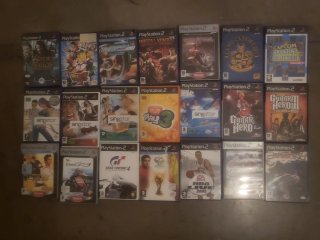 Lote Cajas PS2 con Manuales