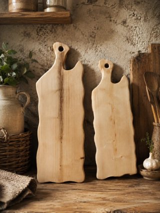Tablas de pino rústicas (2 unidades)