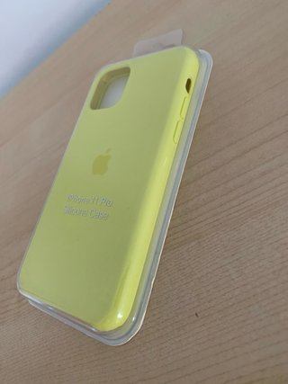 Funda iPhone 11Pro Amarillo Limón