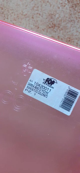 Gabbia Asso di Picche bianca e rosa