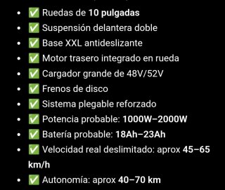 Patinete Eléctrico Sabway