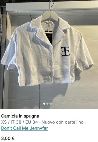 Camicia spugna Don't Call Me Jennyfer XS
