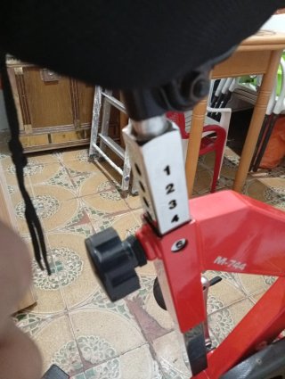 Bicicleta Spinning Salter Roja