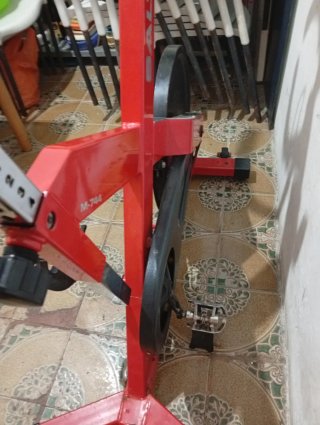 Bicicleta Spinning Salter Roja