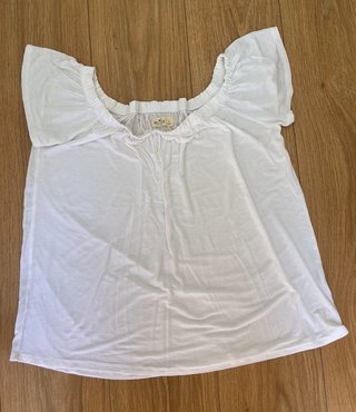 Camiseta Hollister Blanca