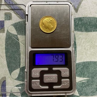 Sovereign Oro Victoria 1872 Gran Bretaña Inversion