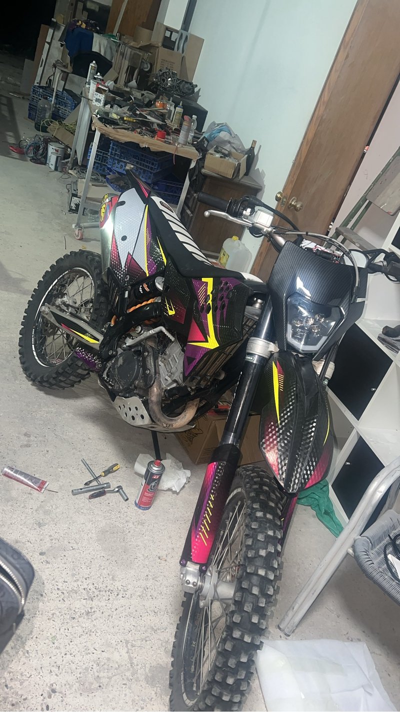 KTM Exc 250 F 2008 4T