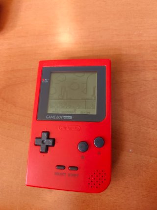 Nintendo Game Boy Pocket Roja (Leer)