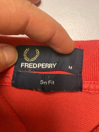 Polo Fred Perry Talla M rojo