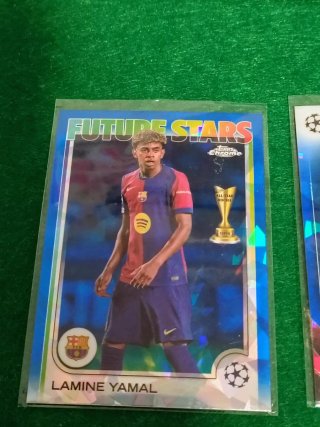 Lote Tarjetas Fútbol Fermín López; lamine Yamal