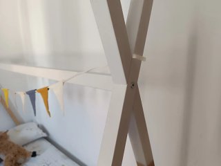 Cama Tipi Madera 90x200